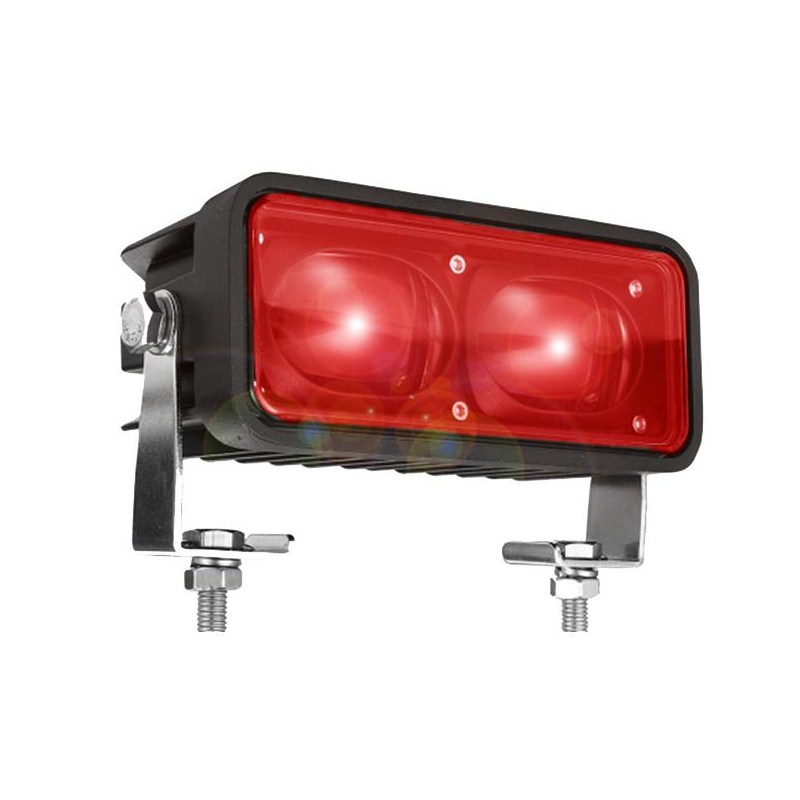 Elektryczne światło ostrzegawcze układarki Ostrzeżenie Dioda LED Czerwona strefa