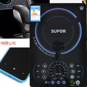 Przezroczysty czujnik membrany przewodzącej