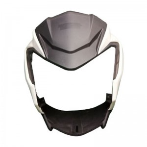 Motocyklowa osłona reflektora