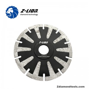 ZL-HB05 Najlepszy segment diamentu do granitu ze wzmocnionym pierścieniem