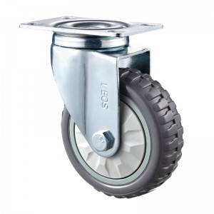 Medium Duty - Chromowana obudowa z szarym kółkiem Diamand TPE