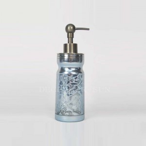 Okrągłe wycinane laserowo szklane akcesoria łazienkowe