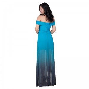 Szyfonowa spódnica z bandażem typu flash