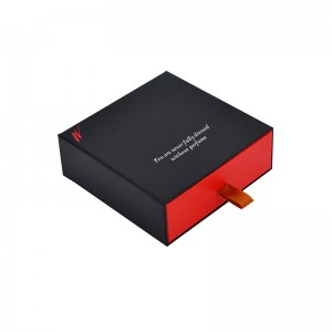 Niestandardowe dwukolorowe klasyczne pudełko upominkowe z szufladą