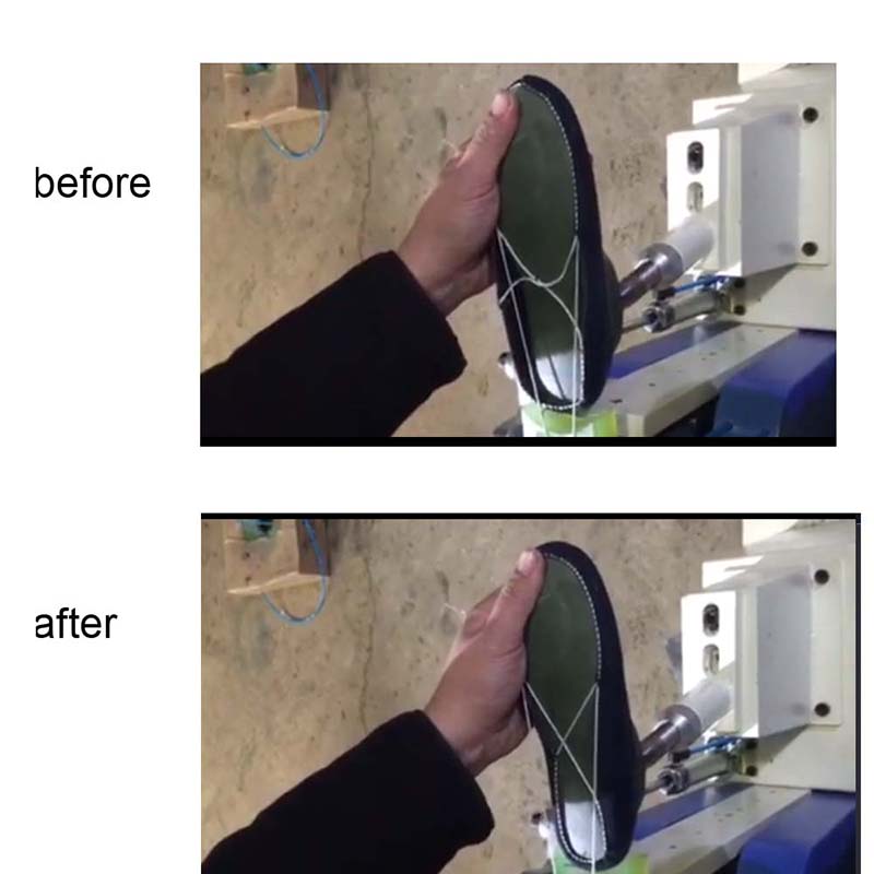 maszyna do produkcji obuwia z tworzywa sztucznego, trwałe wykończenie nici do butów Maszyna