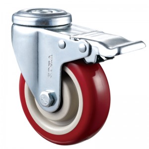 Medium Duty - Chromowana obudowa z czerwonym kółkiem TPE 2