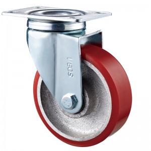 Medium Duty - Chromowana obudowa z czerwonym kółkiem TPE 3