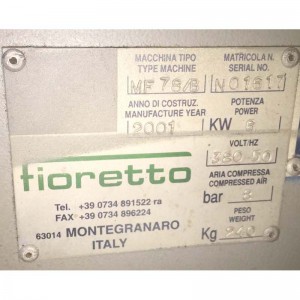 produkcja obuwia Fioretto buty noga Maszyna do prasowania