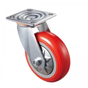 Heavy Duty - Chromowana obudowa z czerwonym kółkiem TPE 3