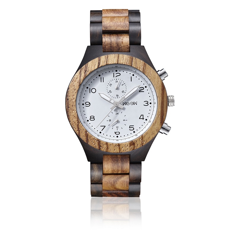 100% naturalny, ręcznie robiony zegarek ze specjalnego drewna