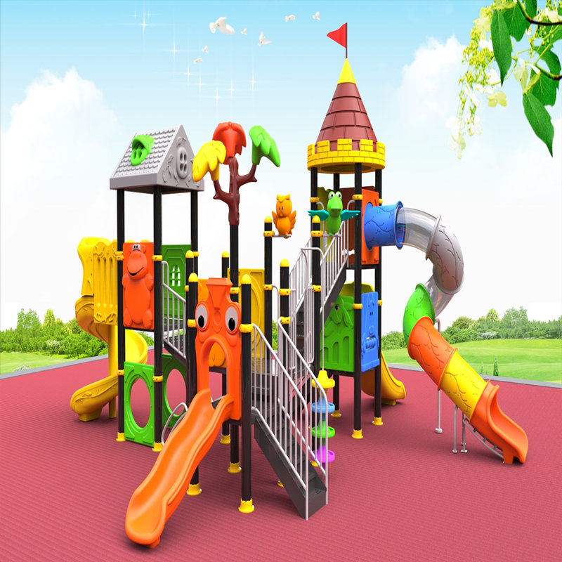 wyposażenie placów zabaw na świeżym powietrzu z dziećmi zjeżdżalnia dla dzieci zabawki dom gra
