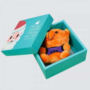 Niestandardowe świąteczne pudełko na prezenty świąteczne i noworoczne