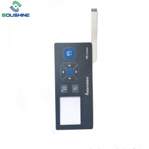 Fabrycznie dostosowana membrana panelu przełącznika podświetlenia LED z panelem dotykowym