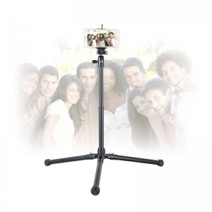 Kingjoy SC056 Składane 5-częściowe zestawy statywów z fotografowaniem pod niskim kątem i kolumną środkową mogą być używane jako monopod