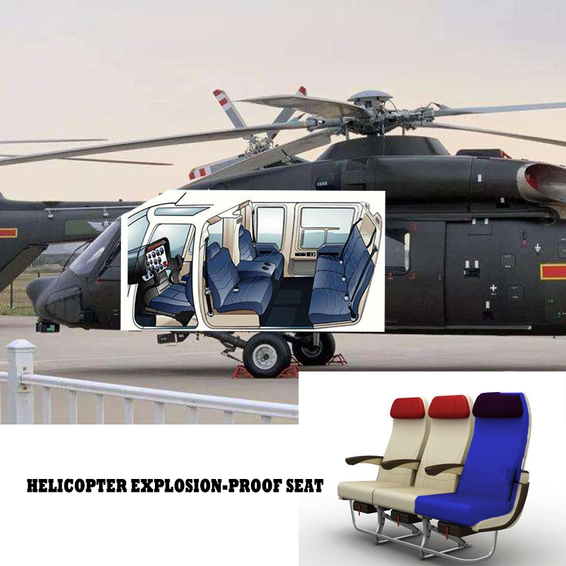 Nasza podkładka z pianki może być również używana w przeciwwybuchowym siedzeniu helikoptera. (ACF)