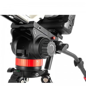 Kingjoy K5207 Heavey Duty karbonowy statyw wideo i zdjęcie