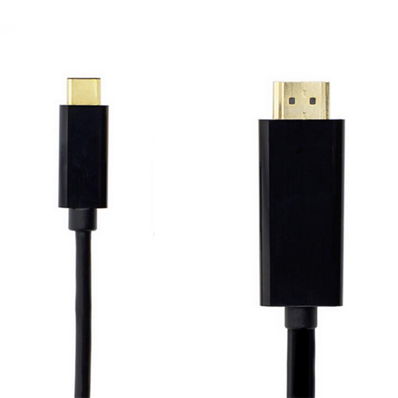 Kabel USB C na HDMI 6 stóp (4K @ 60Hz), kabel USB typu C na HDMI [kompatybilny z Thunderbolt 3] dla MacBooka Pro 16 '' 2019/2018/2017, MacBook Air / iPad Pro 2019/2018, Surface Book 2, Samsung S10 , i więcej