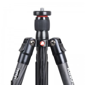 Kingjoy Niestandardowa marka Kingjoy Przenośny aluminiowy statyw fotograficzny Stojak na aparat z głowicą kulową do cyfrowego Dslr
