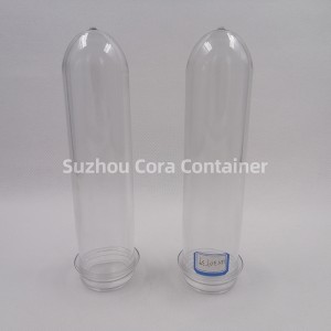 39 mm 130 g Rozmiar szyi 46 mm Plasitc Pet Preform for Water Drink Oil