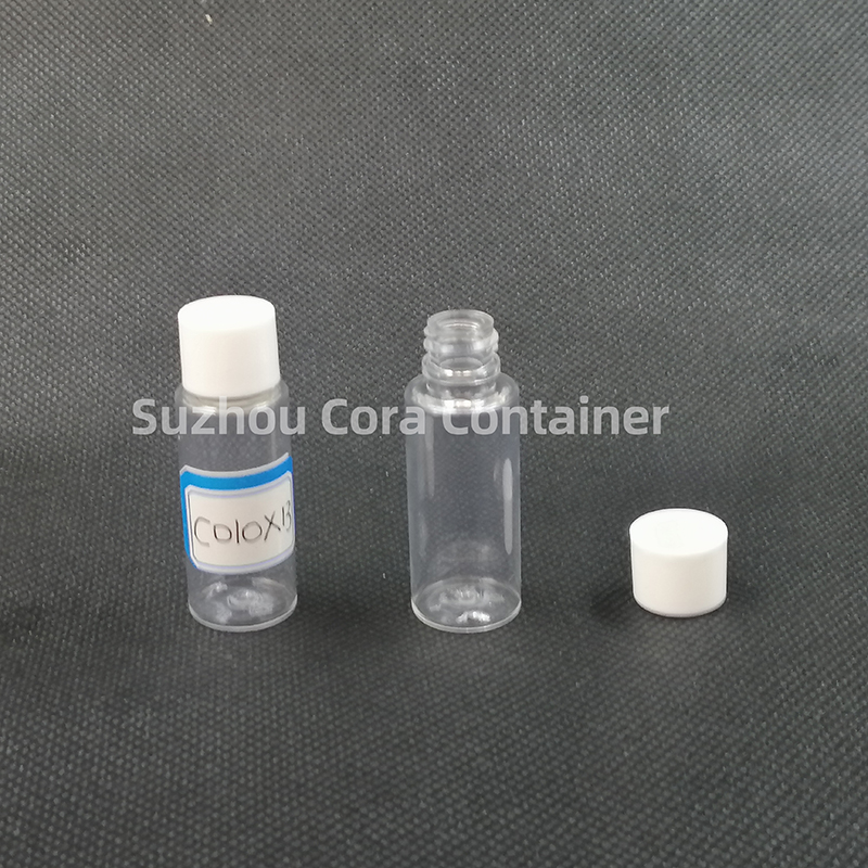 10ml Neck Size 13mm Pet Plastic Cosmetic Bottle z nakrętką