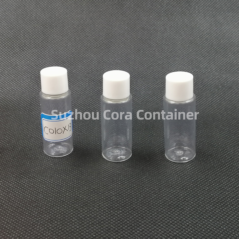 10ml Neck Size 13mm Pet Plastic Cosmetic Bottle z nakrętką