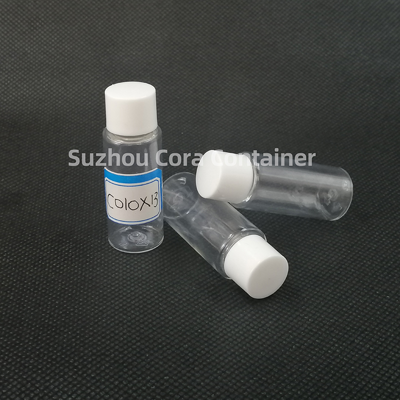 10ml Neck Size 13mm Pet Plastic Cosmetic Bottle z nakrętką