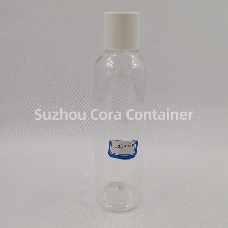 270ml Rozmiar szyi 24mm Pet Plastic Cosmetic Bottle z nakrętką