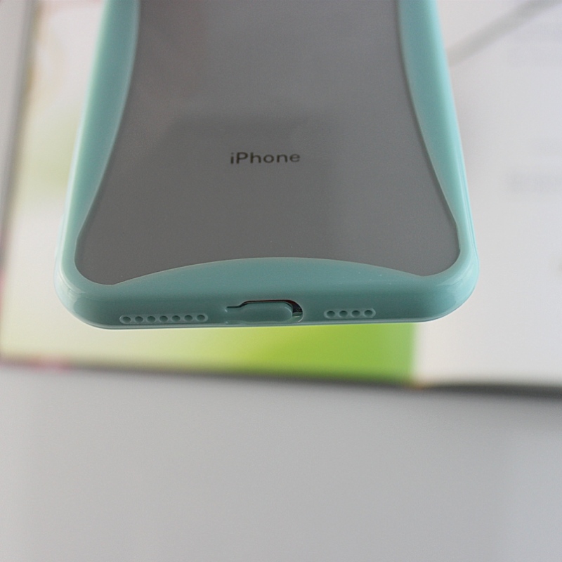 Kolorowe etui na telefon komórkowy z zaokrąglonymi krawędziami do iPhone'a X / XS z otworami na pasek telefonu i wtyczką przeciwpyłową
