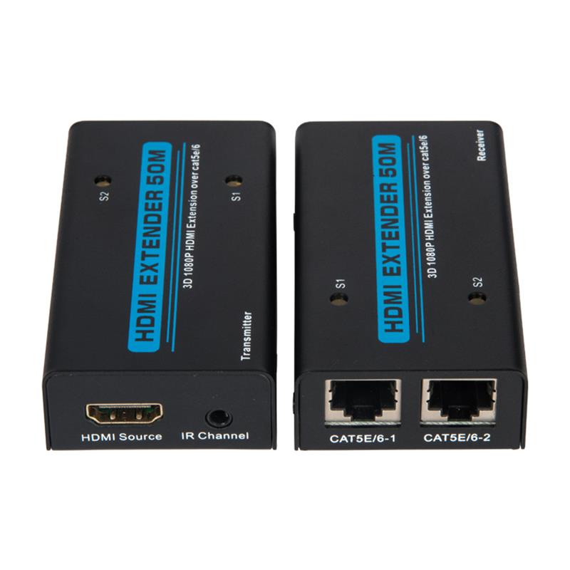 Przedłużacz HDMI V1.3 50 m na podwójnym kablu cat5e / 6 Obsługa Full HD 1080P