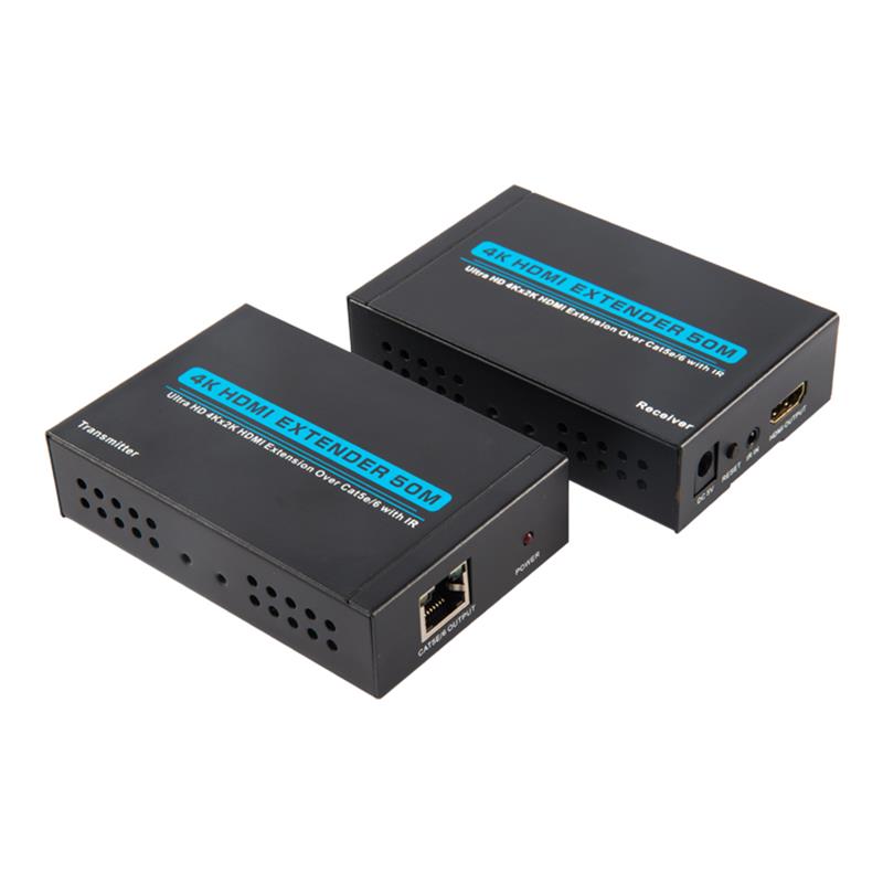 V1.4 4K HDMI Extender 50m przez pojedynczy kabel cat5e / 6 Obsługa Ultra HD 4Kx2K / 30Hz