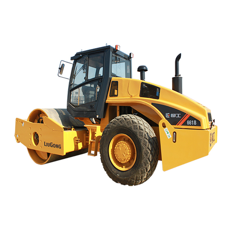 Liugong Hydrauliczny wibracyjny walec drogowy Clg6618e 18 ton z pojedynczym bębnem Uzyskaj najnowszą cenę