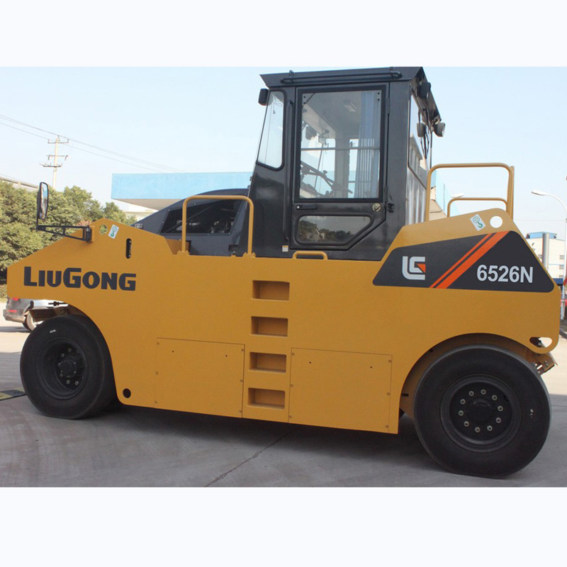 Oficjalny producent Liugong 26t Mechaniczny walec drogowy z pojedynczym bębnem Clg6526