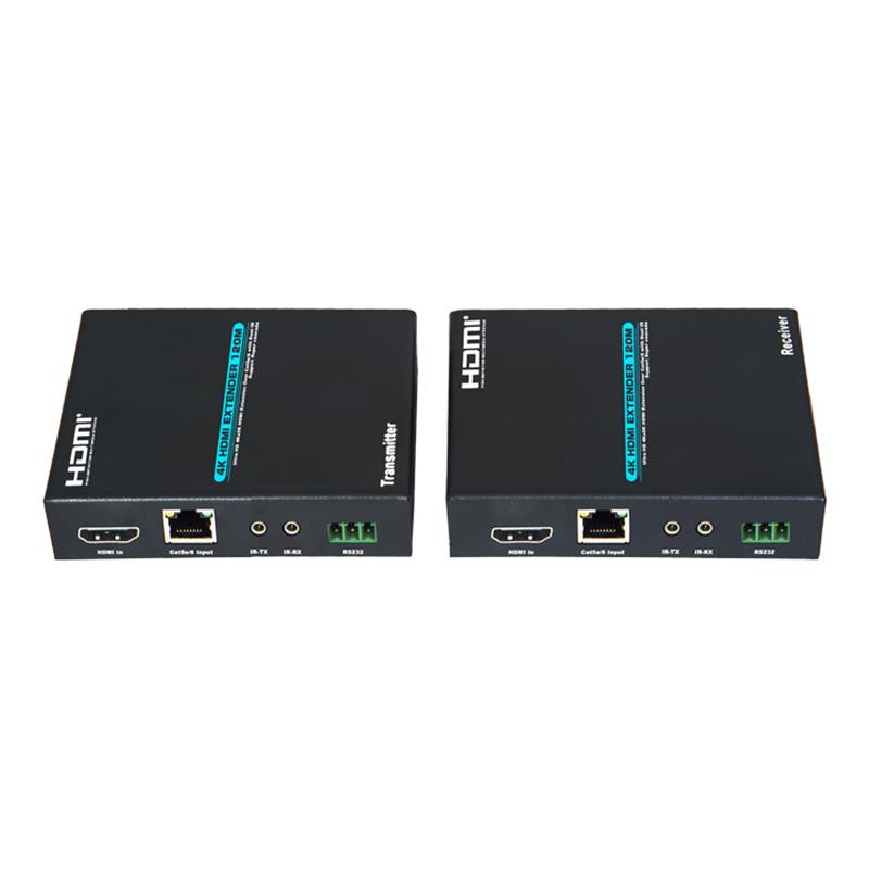 V1.4 4K HDMI Extender 120m nad pojedynczym cat5e/6 kablowym Support Ultra HD 4Kx2K/30Hz