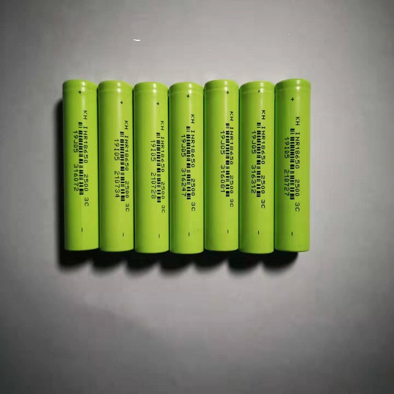 18650-2500 mAh 9Wh 3C bateria litowo-jonowa