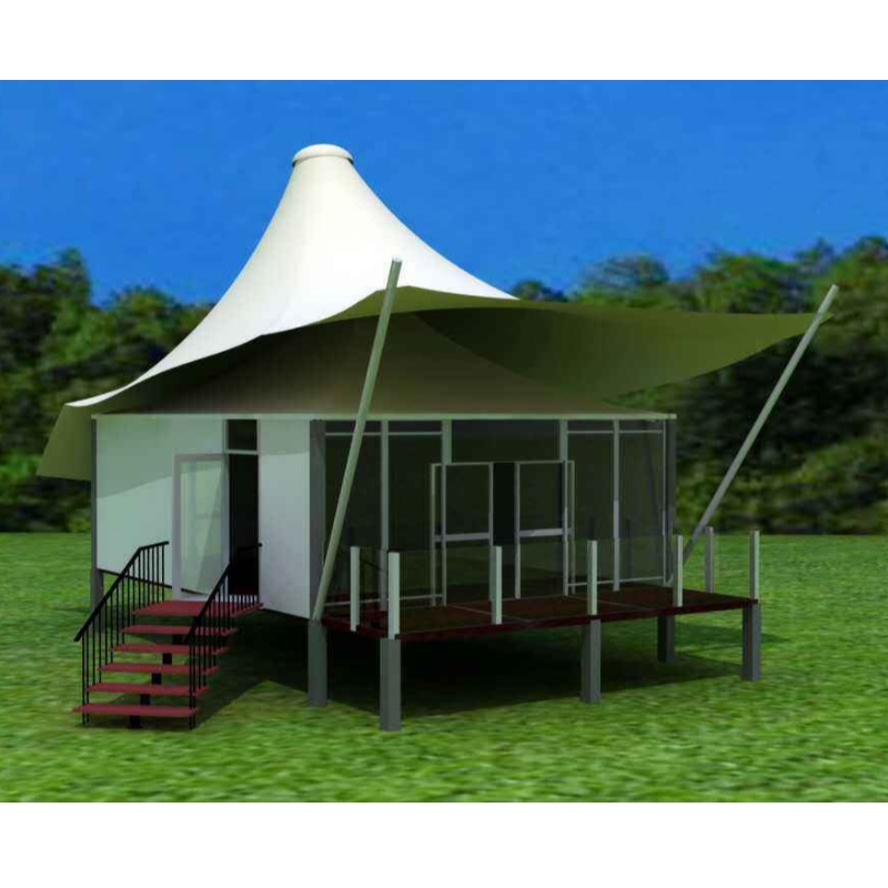 Domy prefabrykowane Glamping Namioty Luksusowy namiot Hotel Resort w Australii z sypialnią i łazienką