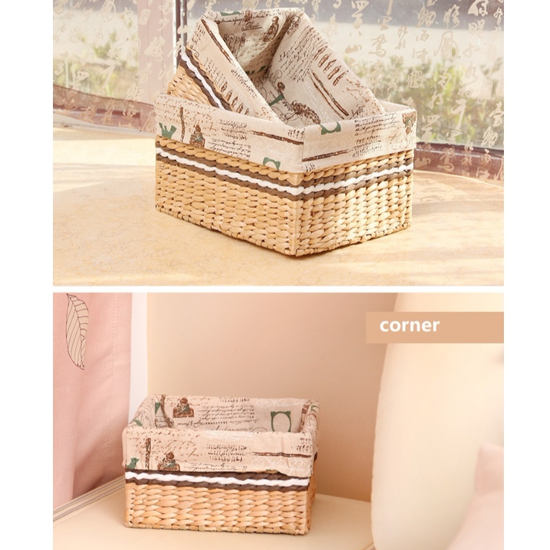 Tkany zestaw słomy z wkładką