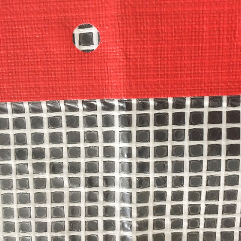 Plandeka do rusztowania Przezroczysta plandeka Wytrzymała plastikowa plandeka