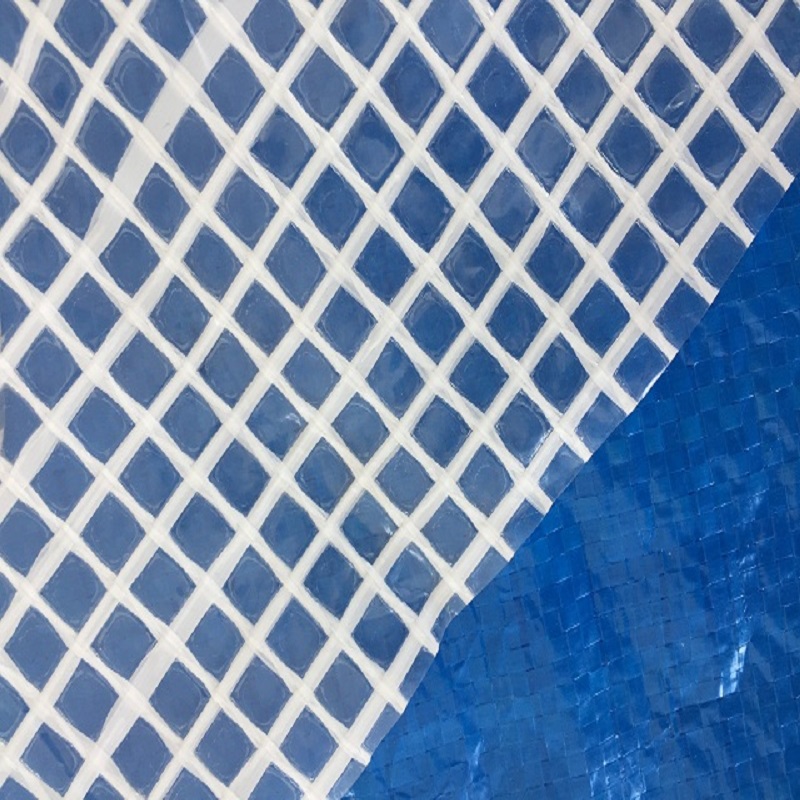 Plandeka do rusztowania Przezroczysta plandeka Wytrzymała plastikowa plandeka