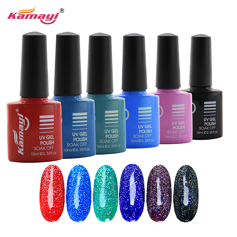 Kamayi hurtownia 8 ml wody na bazie nietoksycznego bezwonnego organicznego ekologicznego zdrowego materiału neonowego żelu UV żel do paznokci polski