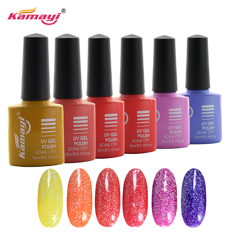 Kamayi hurtownia 8 ml wody na bazie nietoksycznego bezwonnego organicznego ekologicznego zdrowego materiału neonowego żelu UV żel do paznokci polski