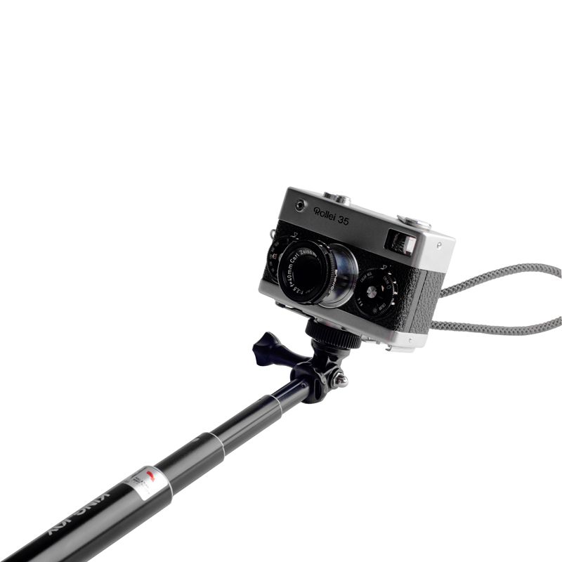 KINGJOY 4-sekcyjny aluminiowy wysuwany aparat cyfrowy o długości 960 mm Selfie Stick H096