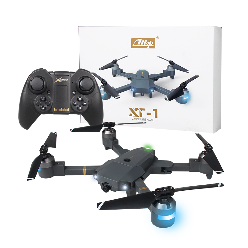 2019 Hot Dron XT-1 z kamerą WIFI Mini Pocket Dron Składany Quadcopter RC