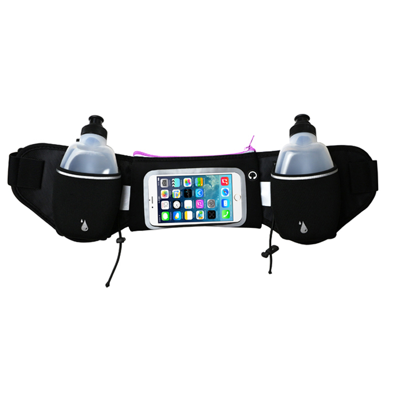 Najnowszy wodoodporny zestaw Lycra Hydration Outdoor Sports Bidon na talię