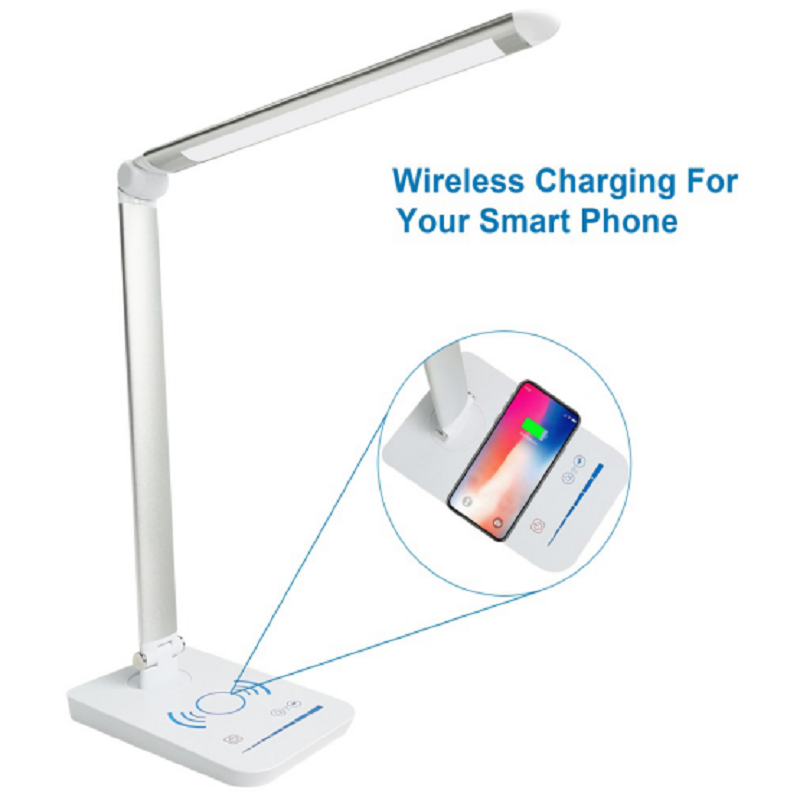 585SW Lampa bezprzewodowa Charging DESK Rotable LED LAMP for reading