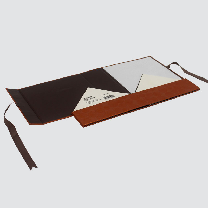 Łatwe składanie pudełka z prezentami Świece Czekolada jedwabna wstążka Piękne pudełko