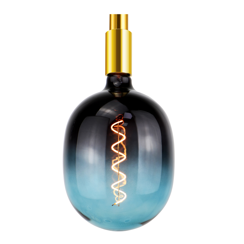 G220 EGG Gradient niebieski cct od 16000k do 2700k długo żywotne światło lekkie z włókna miękkiego