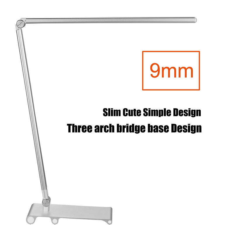129ts Desk Lamp do badania Dimmable led table Lampa, Dimmer dotyku, noc bazowa zmiany koloru