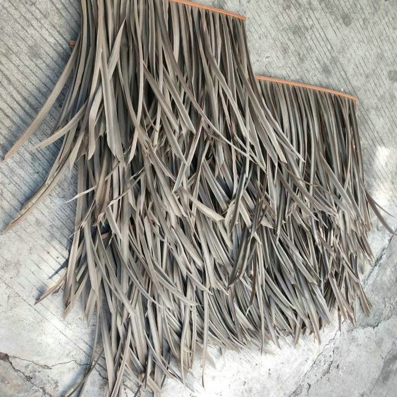 PVC PE ognioodporny pvc sztuczny dach dachowy syntetyczny wiro dachowy Symulowana słoma