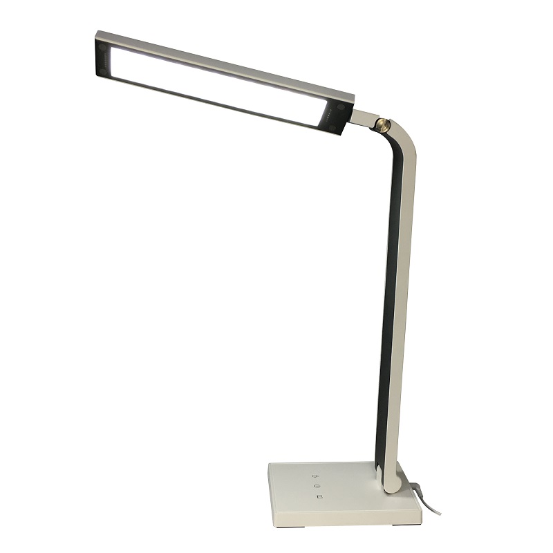 528 10W Super Thin Aluminium Desk Lamp Brightness Touch Dimmer