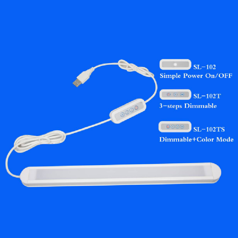 102 lampa LED z trójstopniowym ściemnianiem jasności jasności jasności 2652923 trybów kolorów usb wejściowy światło LED